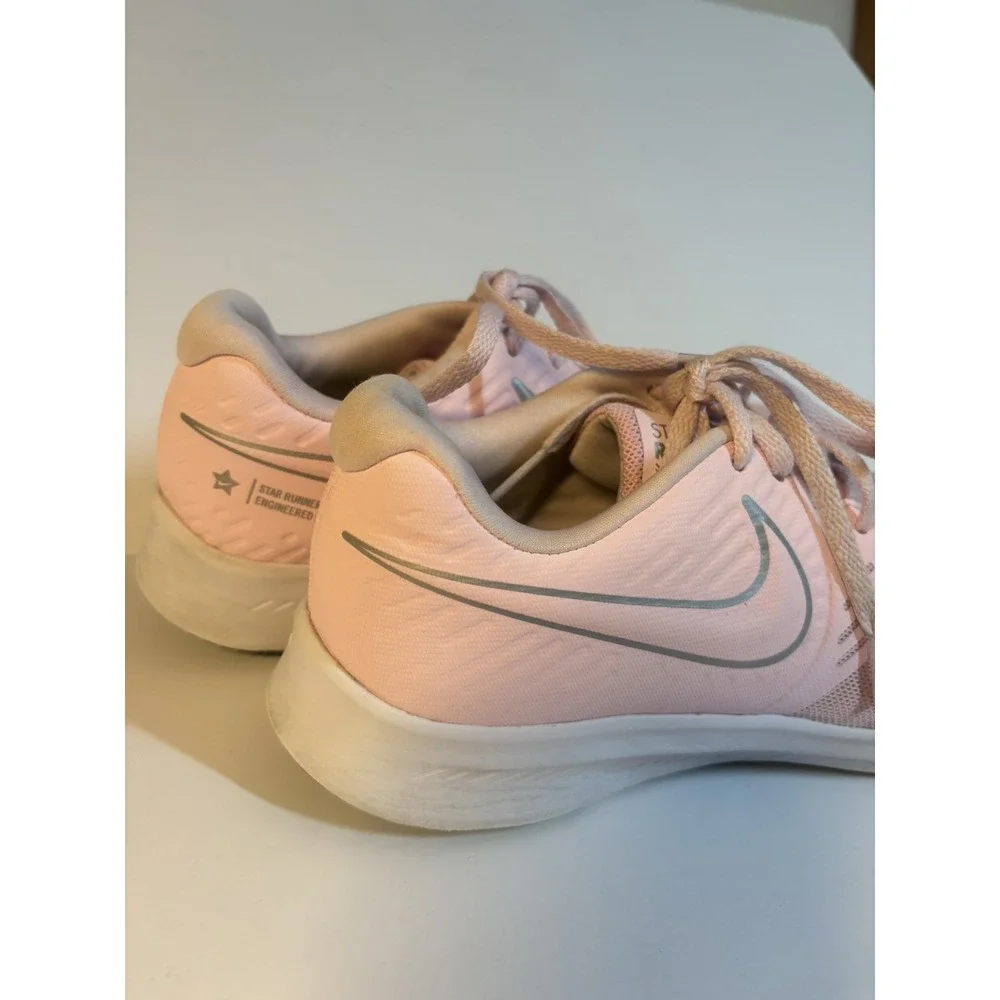 Nike Shoes Youth‎ 6 Women 7.5 Star Runner 2 Sneakers Pink Mesh Lace Up